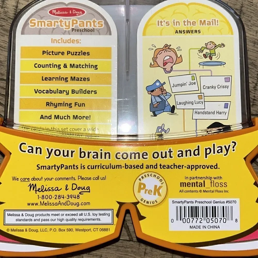 Smarty pants 👖 PreSchool 120 Brain 🧠 Building Cards 🃏 🧩?games